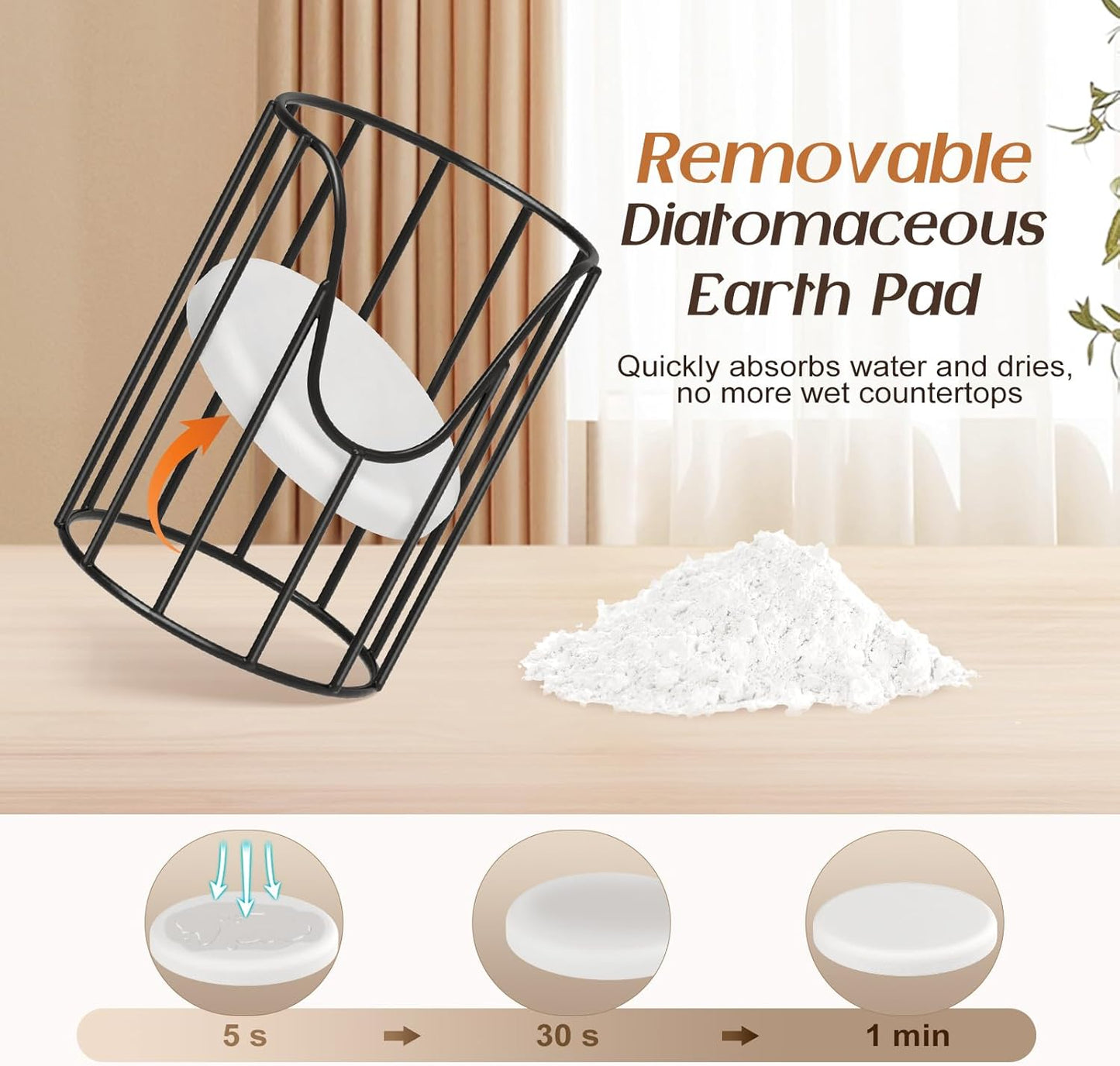 Luxspire Bathroom Cup Dispenser, 3-5oz Dixie Cup Dispenser, Metal Dixie Cup Holder, Disposable Paper Cup Holder for Bathroom, Cotton Pad Holder, Guest Bathroom Essentials, Black, 2 Pack